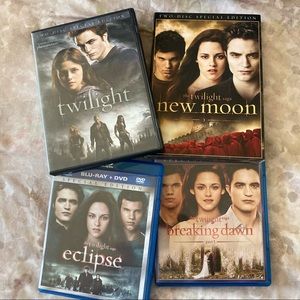Twilight Saga 4 Movie Bundle